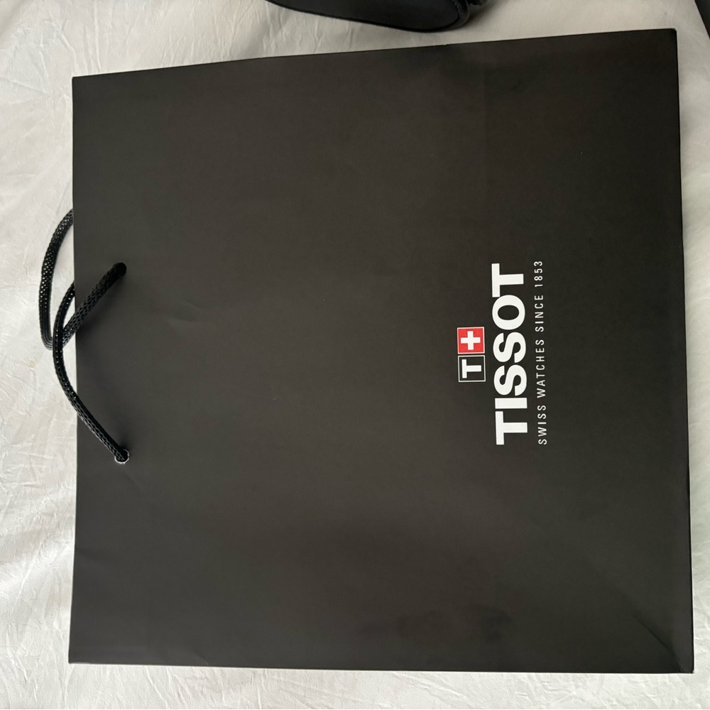 Tissot PRX Silver and Black Watch - Picture 10 of 12